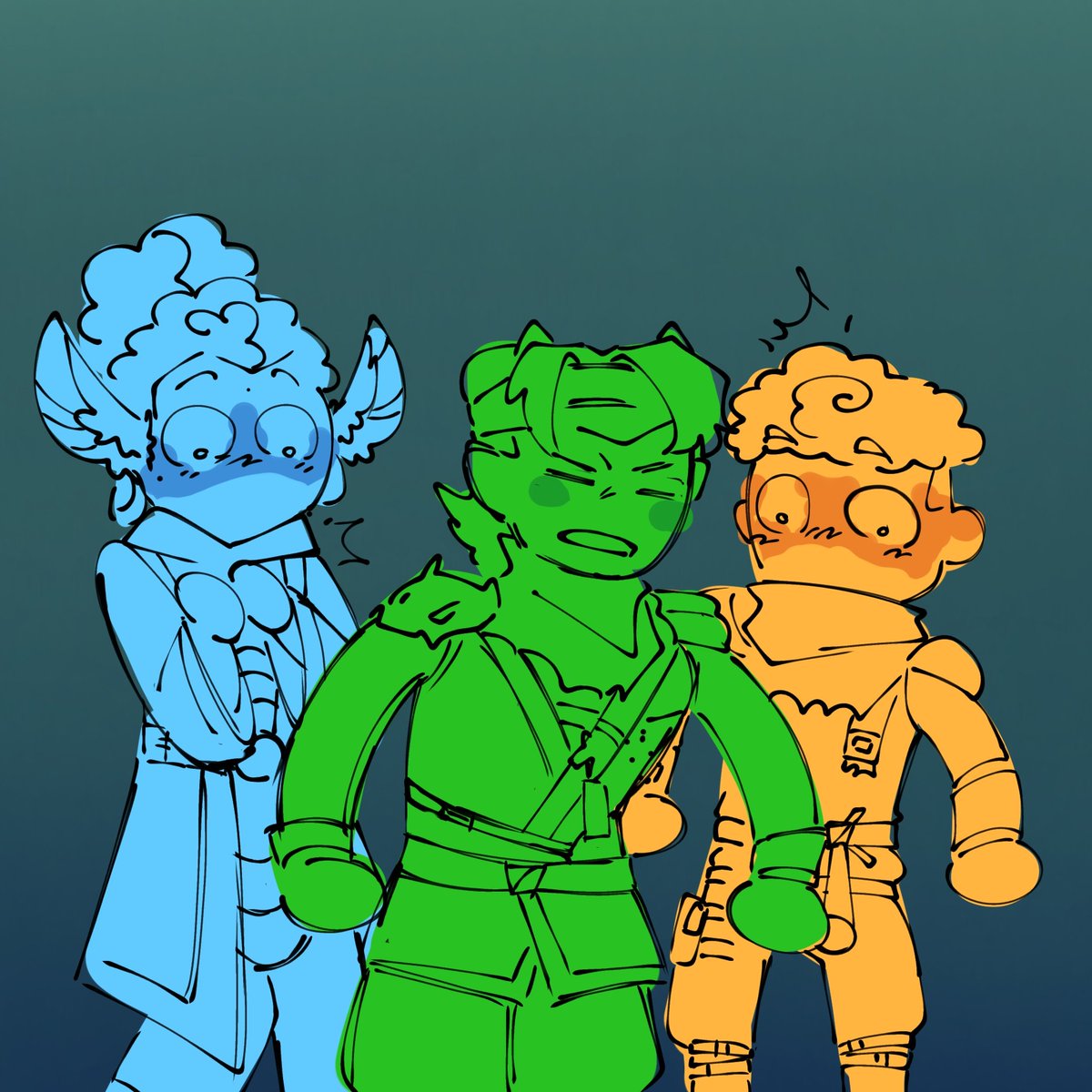 HonoriThe16718's tweet photo. I don't like how its turns out, but I'm too lazy to redraw it- 

#Ninjago #NinjagoDR #AirjitzuShipping
#Euphrasia #Arin #Lloyd https://t.co/t6eAVYol9L