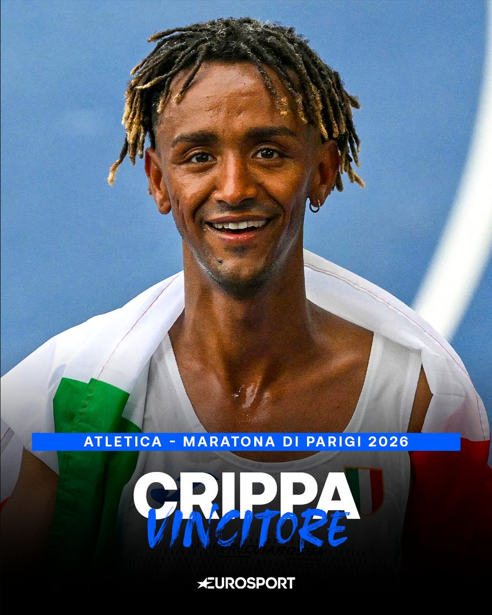 𝐘𝐄𝐌𝐀𝐍 𝐂𝐑𝐈𝐏𝐏𝐀 𝐂𝐎𝐍𝐐𝐔𝐈𝐒𝐓𝐀 𝐏𝐀𝐑𝐈𝐆𝐈 👑

Che vittoria! L'azzurro domina i 42,195km della capitale Francese e conquista la Regina delle Maratone 🏃‍♂️ 

#Atletica #ParisMarathon #SchneiderElectric #Crippa