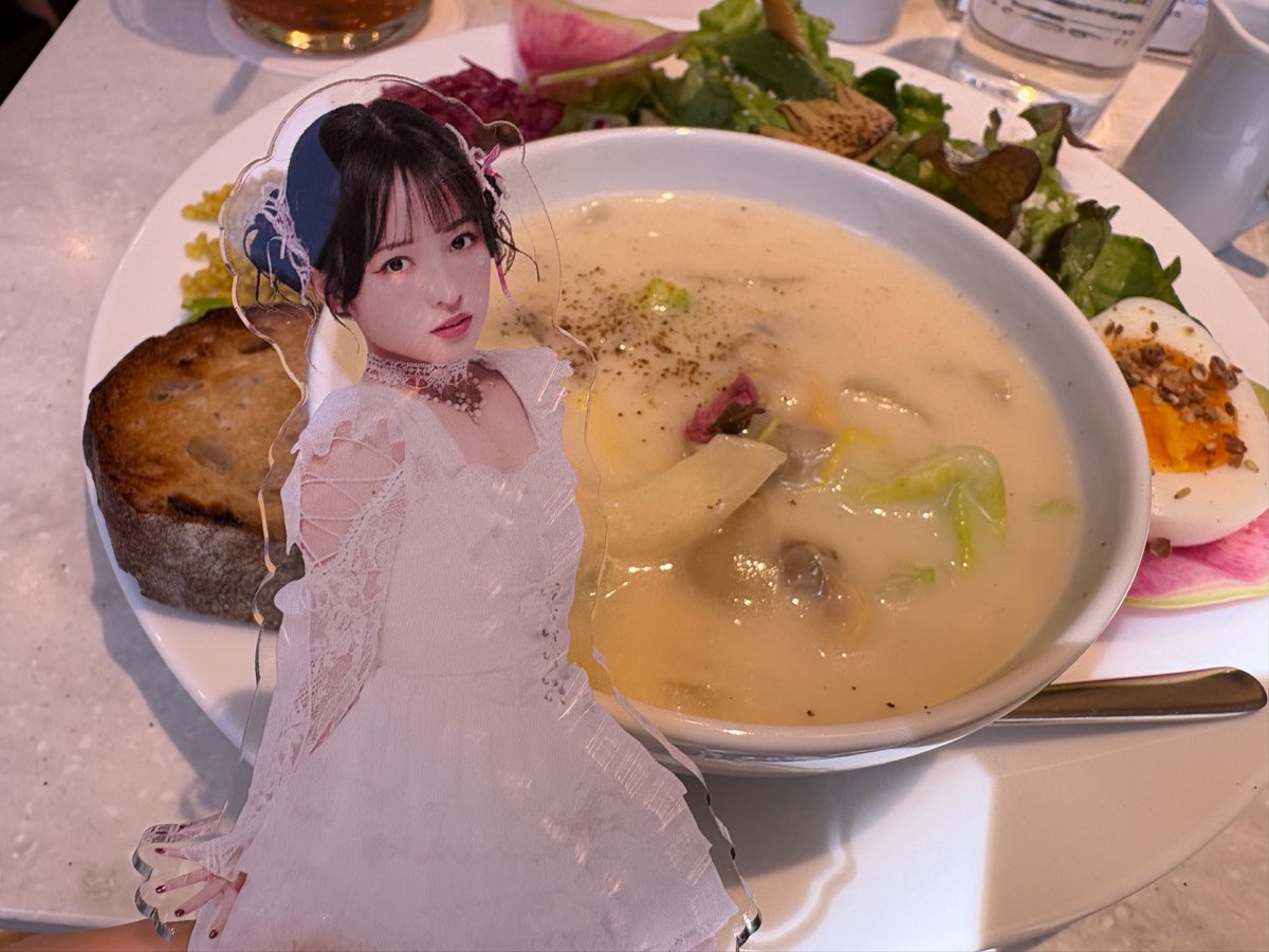 m2a_lt's tweet photo. 昼公演前に食べたよ…夜もよろしね…和奏… https://t.co/pt7bKYIwjl