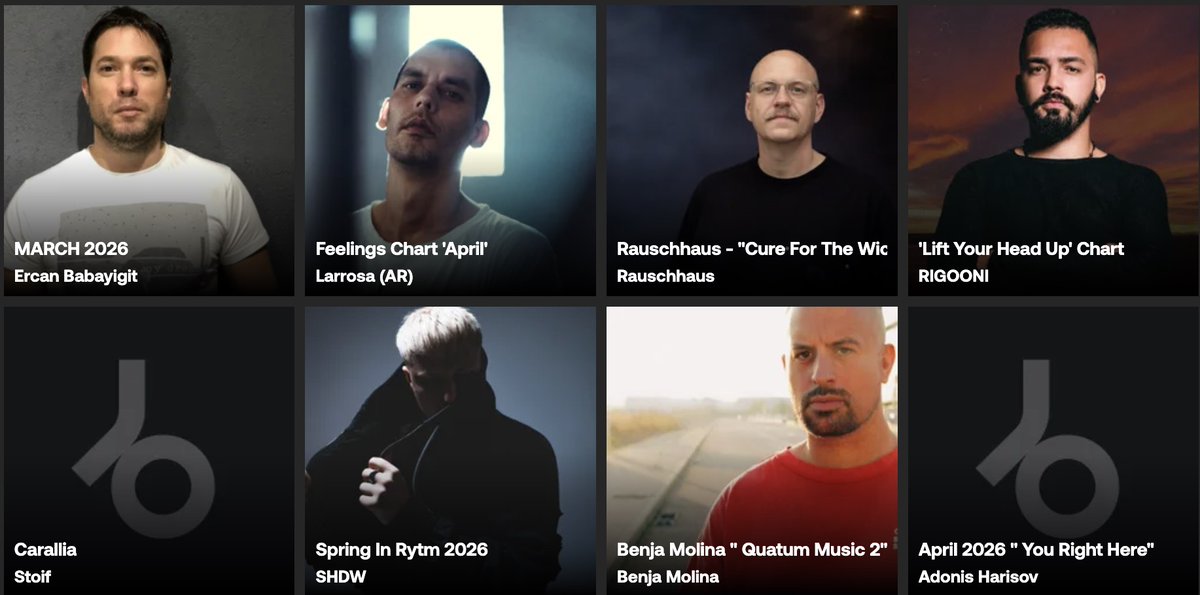 ercanbabayigit's tweet photo. https://t.co/PpETxTFYra
#march
#progressivehouse
#beatport https://t.co/YsQrPgD9U7