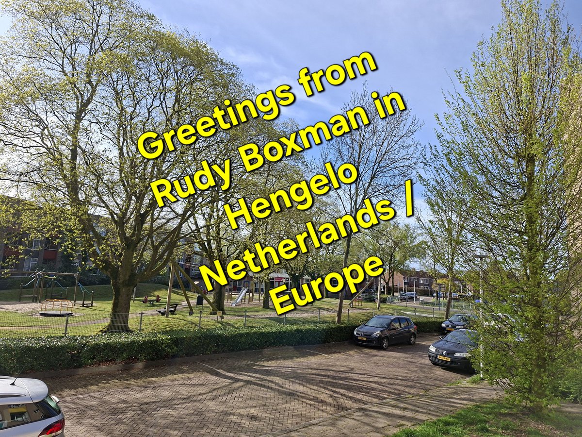 HennyKemna's tweet image. Greetings from Rudy Boxman
Hengelo   The Netherlands Europe
#greetings #card #RudyBoxman #RJBTEAM #news