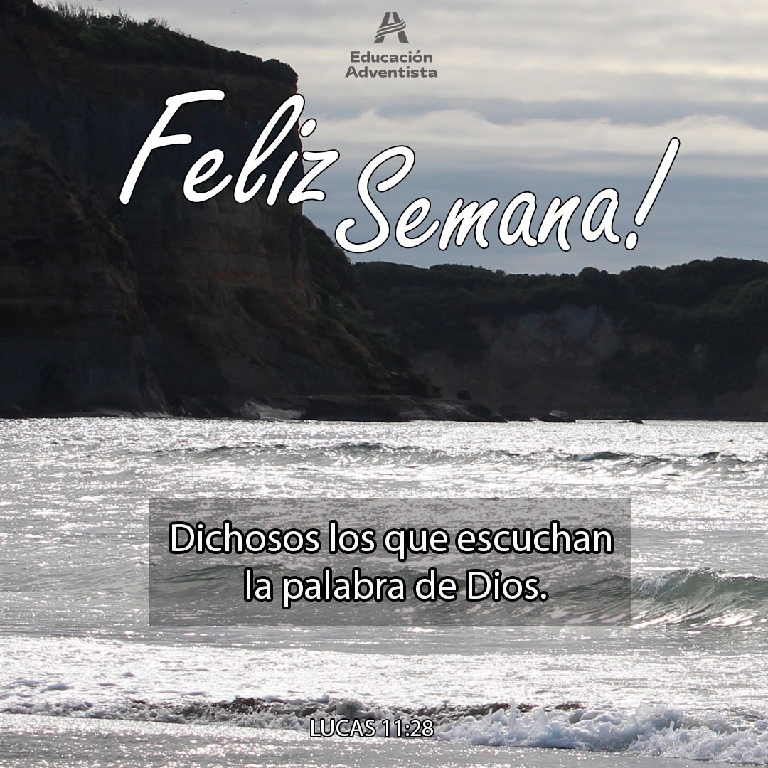 Feliz semana para todos.