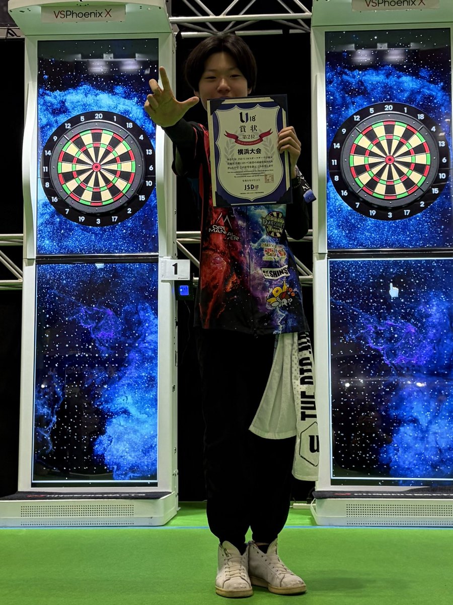 do_and_yudai's tweet image. 雄大選手

2026年度
U-18 スポーツダーツ全国大会
地区予選　横浜大会

準優勝🥈

素晴らしい決勝戦でした✨

#unicorn
#Lstyle