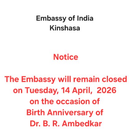 India in DR Congo tweet media