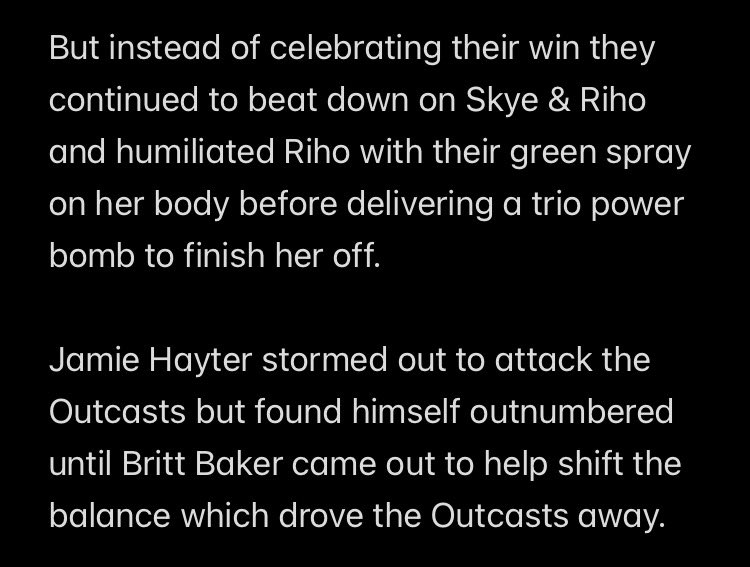 SkyeBlueNews's tweet image. On this day!

Skye Blue &amp;amp; Riho vs The Outcasts (Ruby Soho &amp;amp; Toni Storm) with Saraya at ringside on AEW Dynamite Episode 184 on the 12th April 2023.

Match report 👇

#AEW #AEWDynamite #SkyeBlue #Riho #ToniStorm #RubySoho #Saraya #Wrestling #ProWrestling