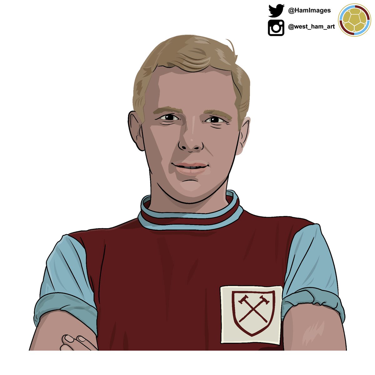 HamImages's tweet photo. Born this day 85 years ago #BobbyMoore #COYI #RIP #WHUFC https://t.co/59kaTKBtfD