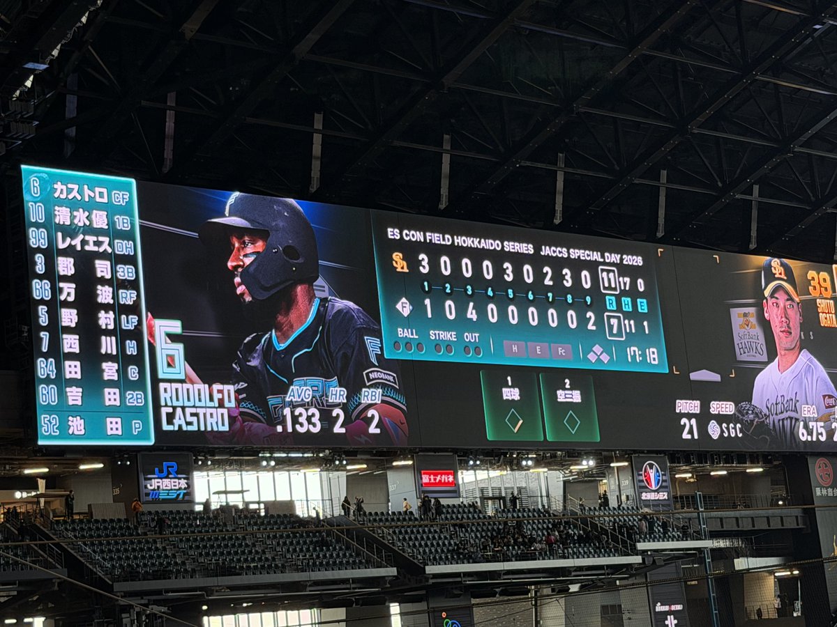 逆転勝利！
これで気分よく東京に帰れます！！
桜花賞は負けたみたいだけど・・・

#sbhawks
