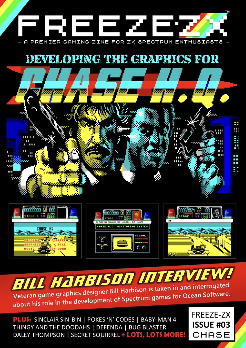 FREEZEZXUK's tweet image. Tomorrow I’ll be sending FREEZE‑ZX Issue 03 to print — the long‑awaited next chapter is nearly here.
You can preorder your copy today from: 
freeze64.com/freeze-zx-issu…
Issue 02 sold out fast, so grab No.03 while you can.
#ZXSpectrum #Z80 #Speccy #SinclairSpectrum