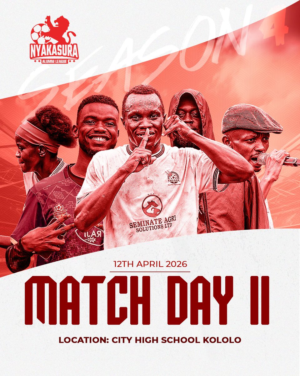 cyberfc2017's tweet photo. It's a magic day @NyakasuraLeague.
MATCH DAY 2. We kindly invite u all to another day full of fun, vybs and unforgettable moments. 

enkaito fc vs Cyberfc 
Cyberfc vs sc calwell 
Amaraidi fc vs Cyberfc 
Cyberfc vs Tinapa fc
#Acenturyofgoalsgloryandgreatness https://t.co/MOY37Ig2Sa