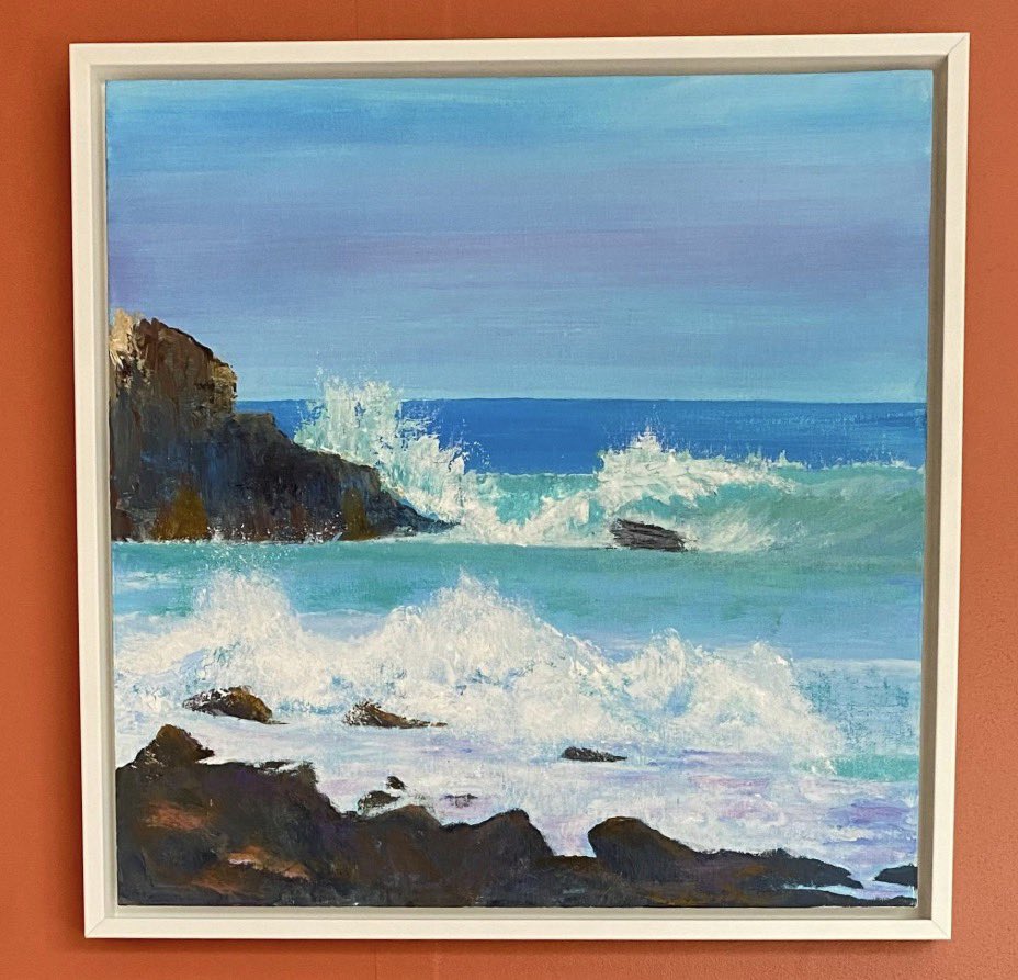 MormorJan's tweet image. There’s something about the sea… 🌊  

#ukgifthour #ukgiftam #sundayfringe #MHHSBD 

Smell the ozone and feel the seaspray… 

✨ Original painting
✨ Framed and ready to hang
✨ Available now link 👇

cardsbymormorjan.etsy.com/listing/144918…