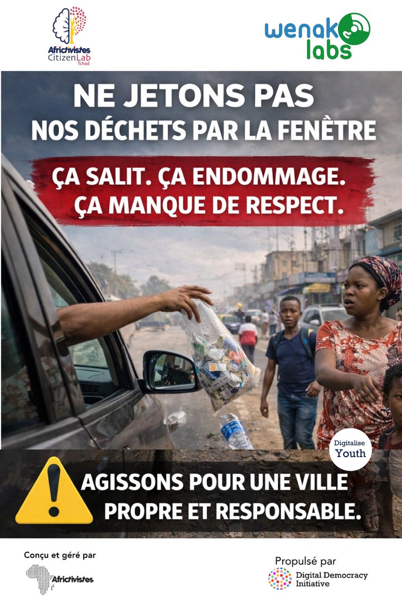 AfricTivistes CitizenLab Tchad tweet media