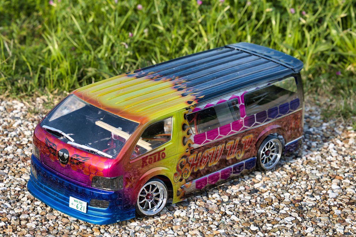 Ryosuke_1539's tweet image. 今年も2026年静岡ホビーショー SHOW UP RCドレスアップコンテストに応募してみました♪

去年に続いてハイエースでリベンジ!!

#showup
#静岡ホビーショー2026