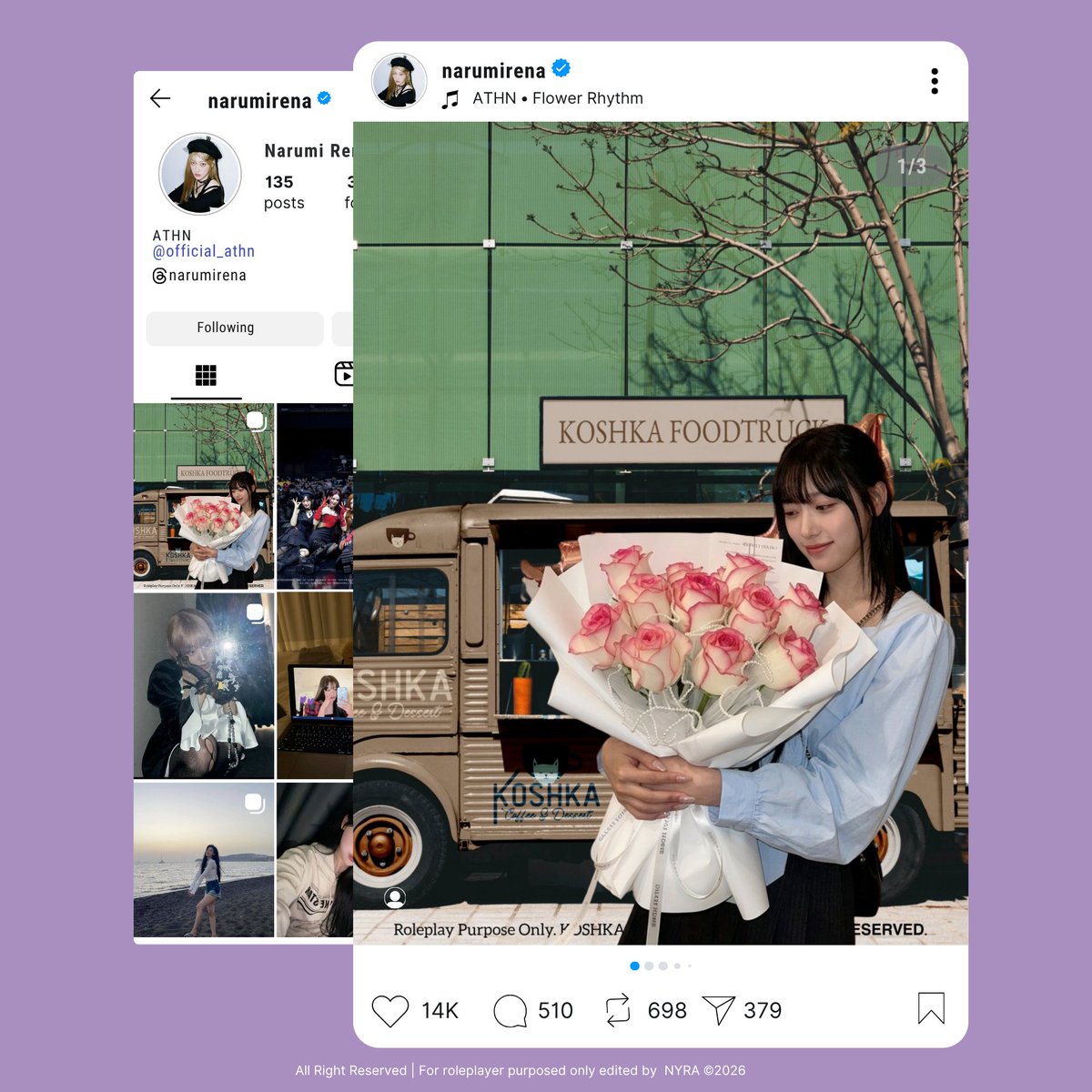 成海, Rena tweet media