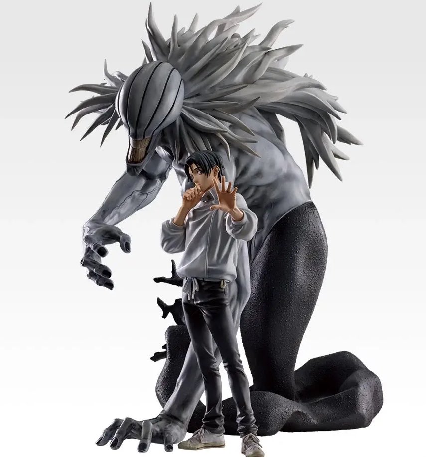 乙骨くん&リカフィギュアどっちもいいな！！最新の死滅回游の方乙骨