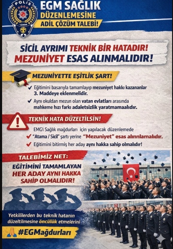 nightwolf5206's tweet photo. Ankara'dan ekran başına kilitlendik, sesimizi duymanızı bekliyoruz! @merveyildirimtv, polislik eğitimini başarıyla bitiren evlatlarınız sağlık yönetmeliği mağduru. Masa başında vatan hizmetine hazırız ama kanun bizi yine dışarıda bıraktı. Lütfen bu adaletsizliği görün! #BendenSöylemesi @nowhaber"