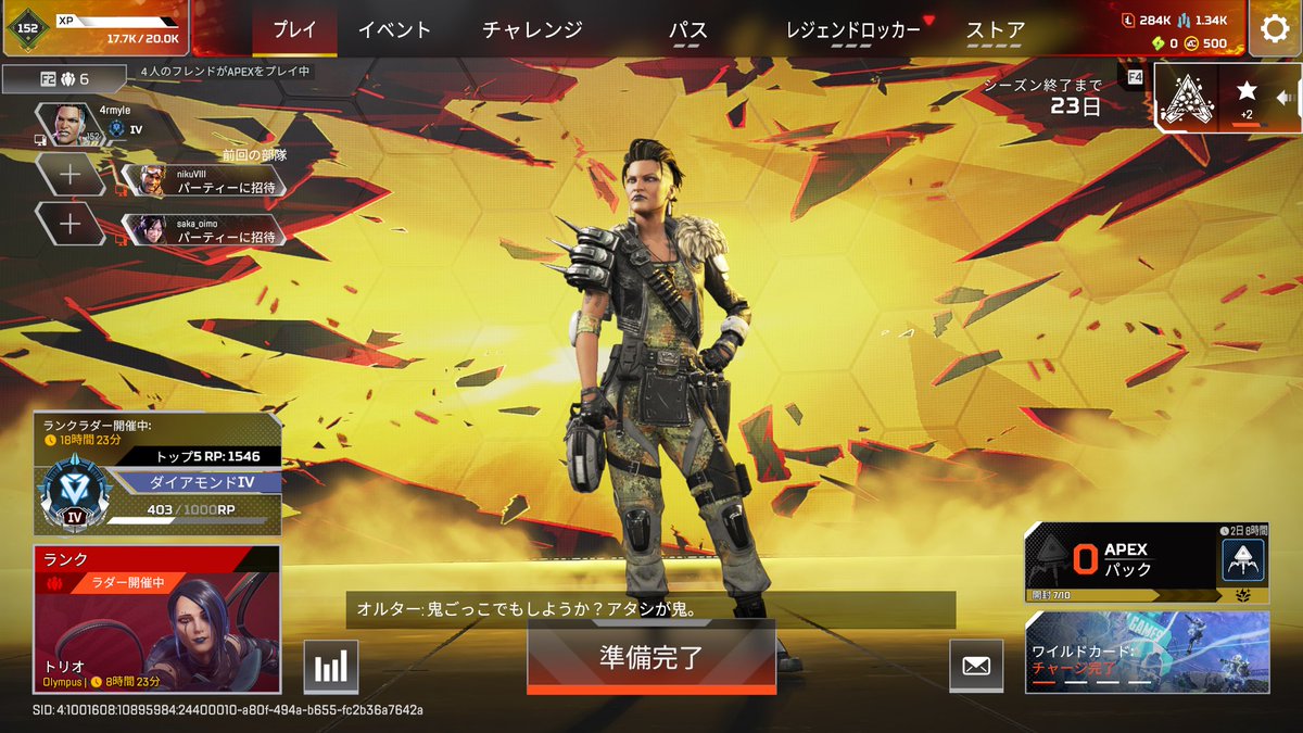 ftyhffrr's tweet photo. solo 10k チャンピオンでダイヤきた！ https://t.co/VsFqaqnaDQ