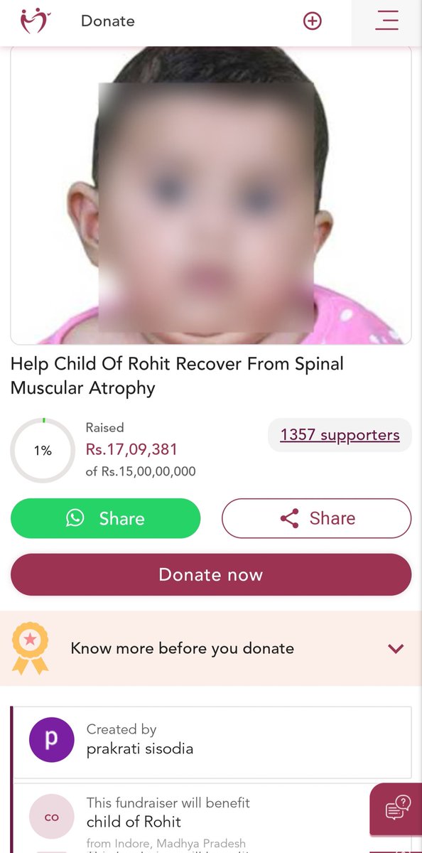 Bholeshwar007's tweet photo. Respected you all 
It's a matter of very much concern that this little girl child from Ujjain , MP needs help for her treatment as she is going through very rare disease n her treatment expenses is about Rupees 15 crores. 
Please help🙏🏻
@BeingSalmanKhan
@SonuSood 
@palakmuchhal3 https://t.co/pYJGLa9wGO