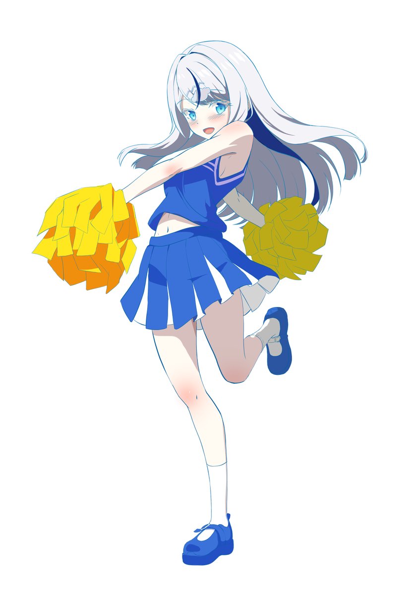 #kumorinart #스텔라이브
린 머리풀고 치어러더복 입혀봤습니다 감사합니다.