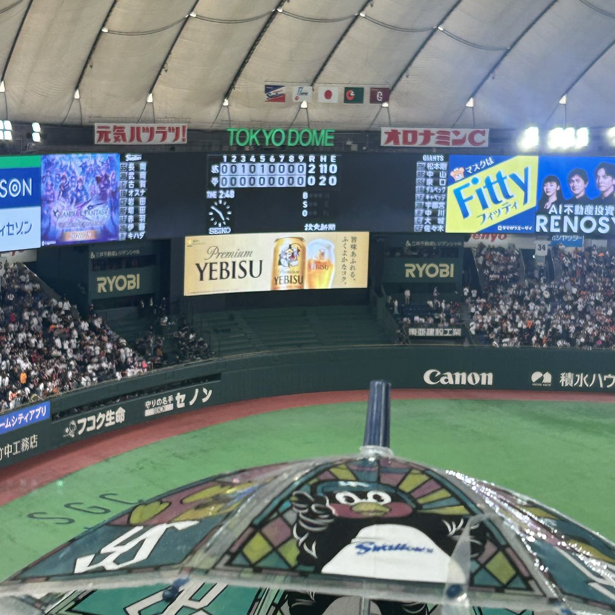 swallows__yu's tweet photo. すわほー！⛱️
最高の日曜日🍻 https://t.co/ndF55nniqL