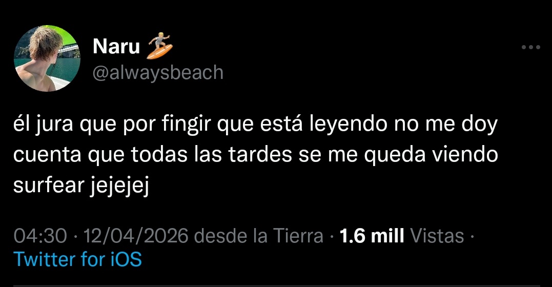 dangr0ssell's tweet photo. 🌊' AU √#narusasu ` JETSKI’

Donde Naruto va todas las tardes a la misma hora a surfear y siempre se encuentra con un pelinegro que finge leer

o

Donde Sasuke tomó como costumbre ir cada tarde a la playa solo para ver surfear a cierto rubio brasileño https://t.co/TSNL5Pt0QE