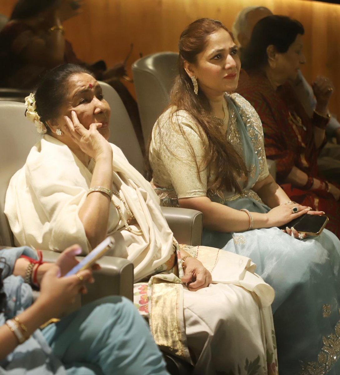 NeBanerjee's tweet photo. Heartfelt condolences to Asha Bhosle ji and her family. 🙏

I will always cherish the beautiful memory of the lively time we spent together at my event—her warmth, grace, and infectious energy made it truly unforgettable.

That moment remains one of my most treasured memories. 💫 https://t.co/A16pNaVfcz