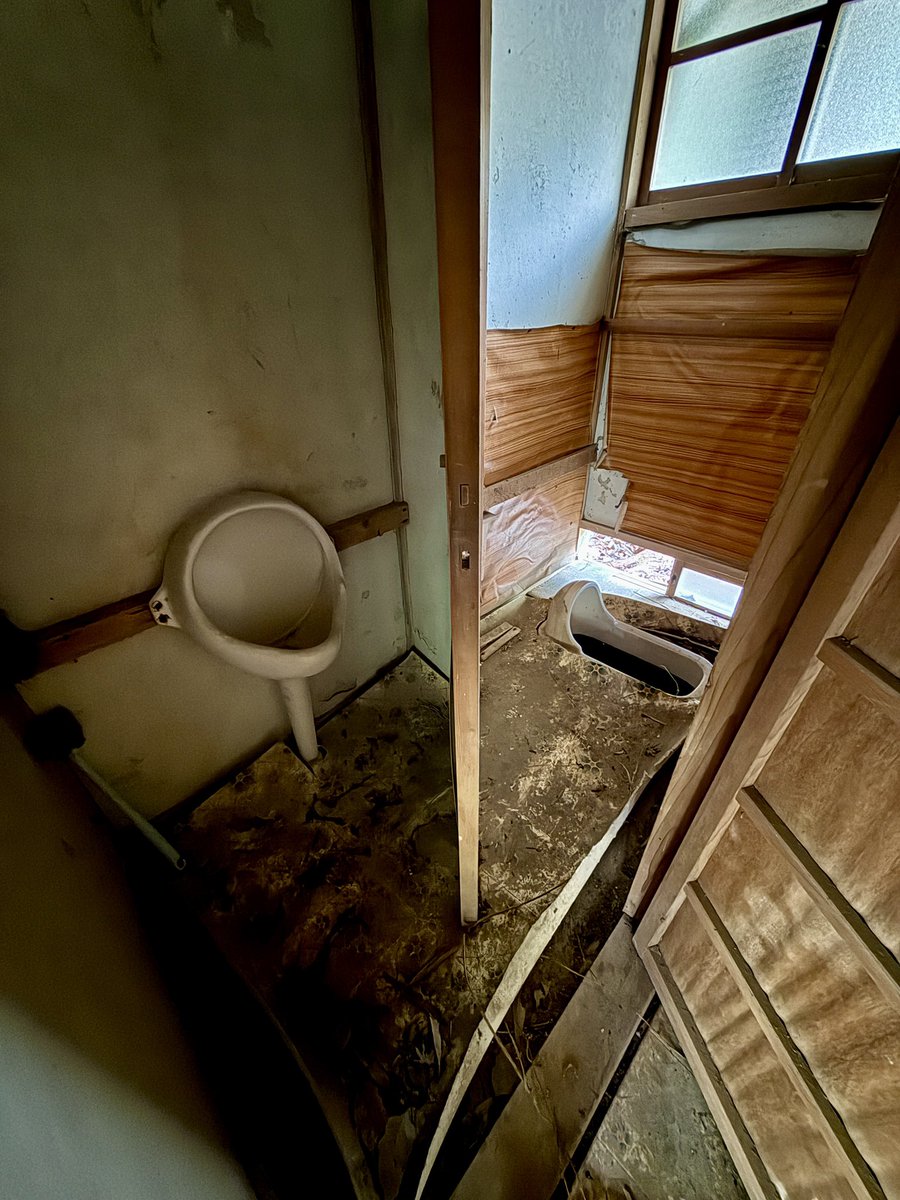 オシッコしてる時に出てこられると挟まれます。

#春の廃便所祭り
#春の廃便所祭り2026