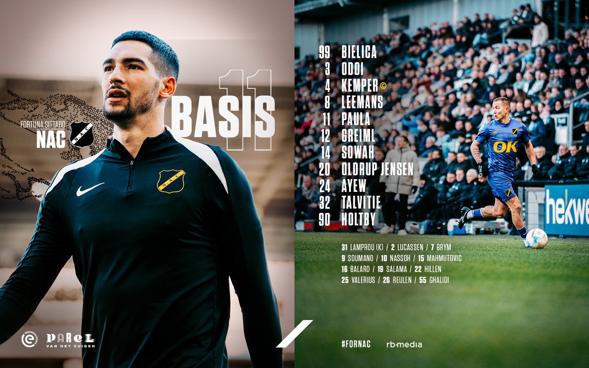 NAC Breda 💛🖤 tweet media