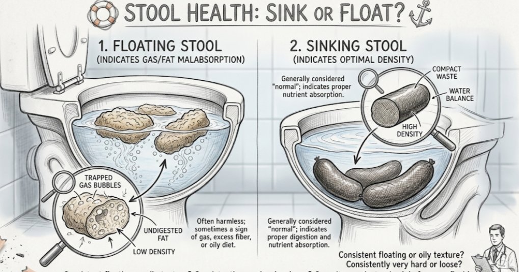 Is Your Poop Supposed To Sink Or Float
