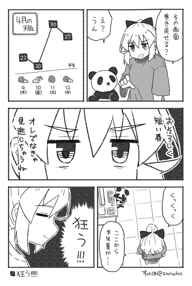 すのほ tweet media