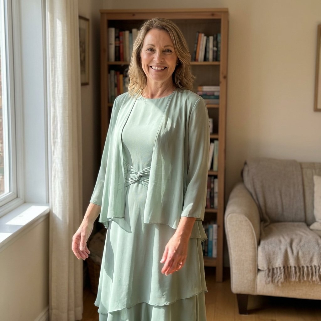 JamesMoalesse's tweet image. Struggling to find a wedding guest outfit that’s both elegant and actually comfortable? The tea-length chiffon dress is the secret weapon for all-day wear. Classy, breathable, and fits like a dream. #WeddingGuest #FashionTips #cicinia