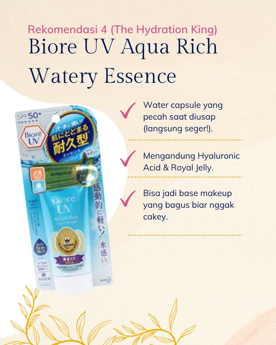 chanmooii's tweet image. Jangan biarkan kulitmu haus di bawah matahari! ☀️ Kulit kering butuh perlindungan ekstra plus hidrasi. Cek rekomendasi sunscreen dari Halodoc ini biar wajah tetep kenyal seharian! #SunscreenKulitKering #SkincareTips #HalodocRecommends #GlowUpTips