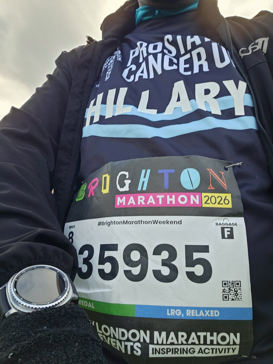 Today we're playing with other runners here.

#BrightonMarathon2026