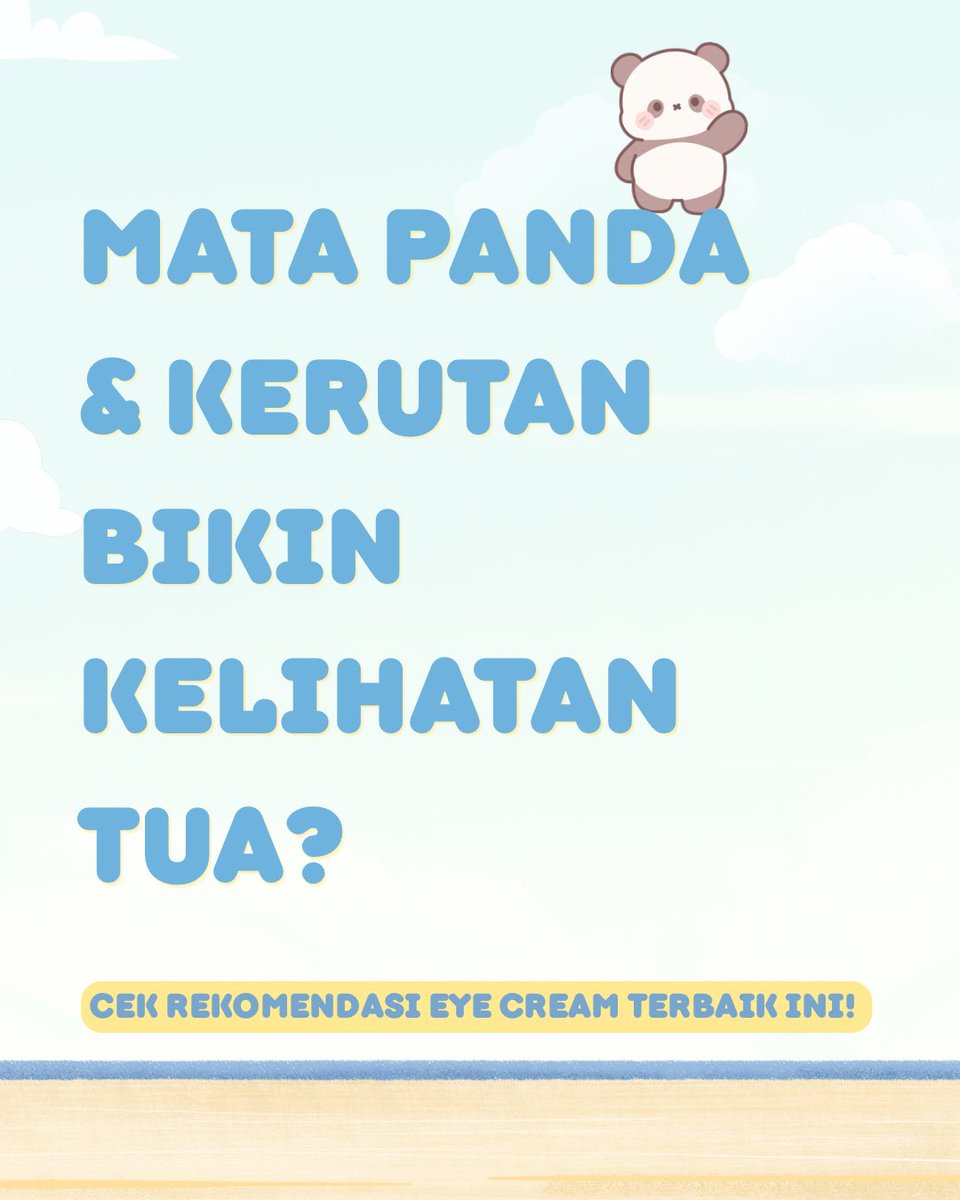 chanmooii's tweet image. Gak mau kan umur 20-an tapi mata udah kelihatan 30-an? 👀 Cek rekomendasi eye cream terbaik dari Halodoc ini! Kamu sudah coba yang mana? Comment di bawah ya! 👇 #EyeCream #MataPanda #SkincareTips #Halodoc #AntiAging