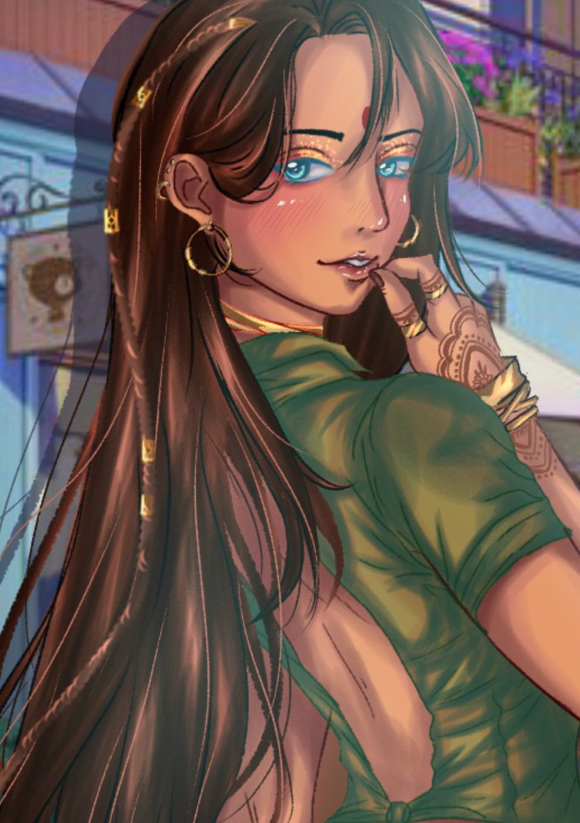 Danll_art's tweet image. PRIYA!!  💚🍸
un pequeño rediseño a mi estilo
------------------------------
#amorsucre #cdmu #fannart #digitalart #corazondemelonenlauniversidad