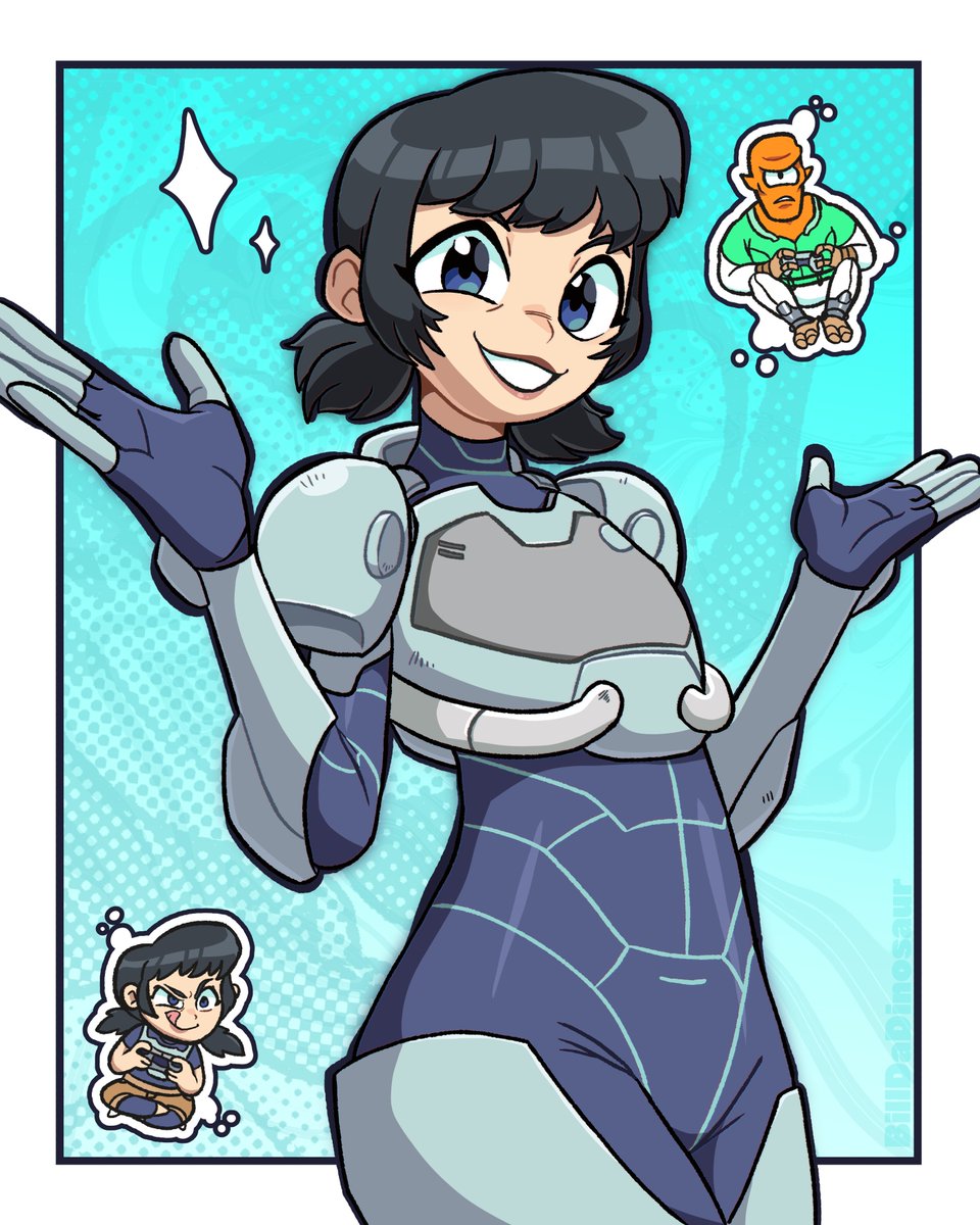 BillDaDinosaur's tweet image. Tech Jacket🎮🦾