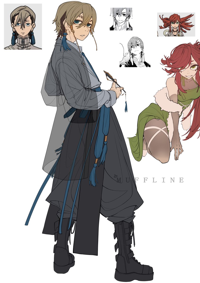 MufflineMuffler's tweet photo. Zanka WIP 💙

It's also one of the unfinished plans from last year with Riyo's drawing </33

#gachiakuta https://t.co/XngMNbCAxL