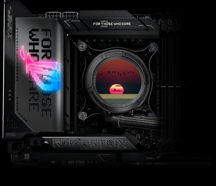 SamuelM1904's tweet image. What a cool AIO Cooler custom design, don't you think? @LaraLavson  @ASUSROG 
#UpgradeWhatMatters #ASUS #X870 #Z890 #B860 #B850