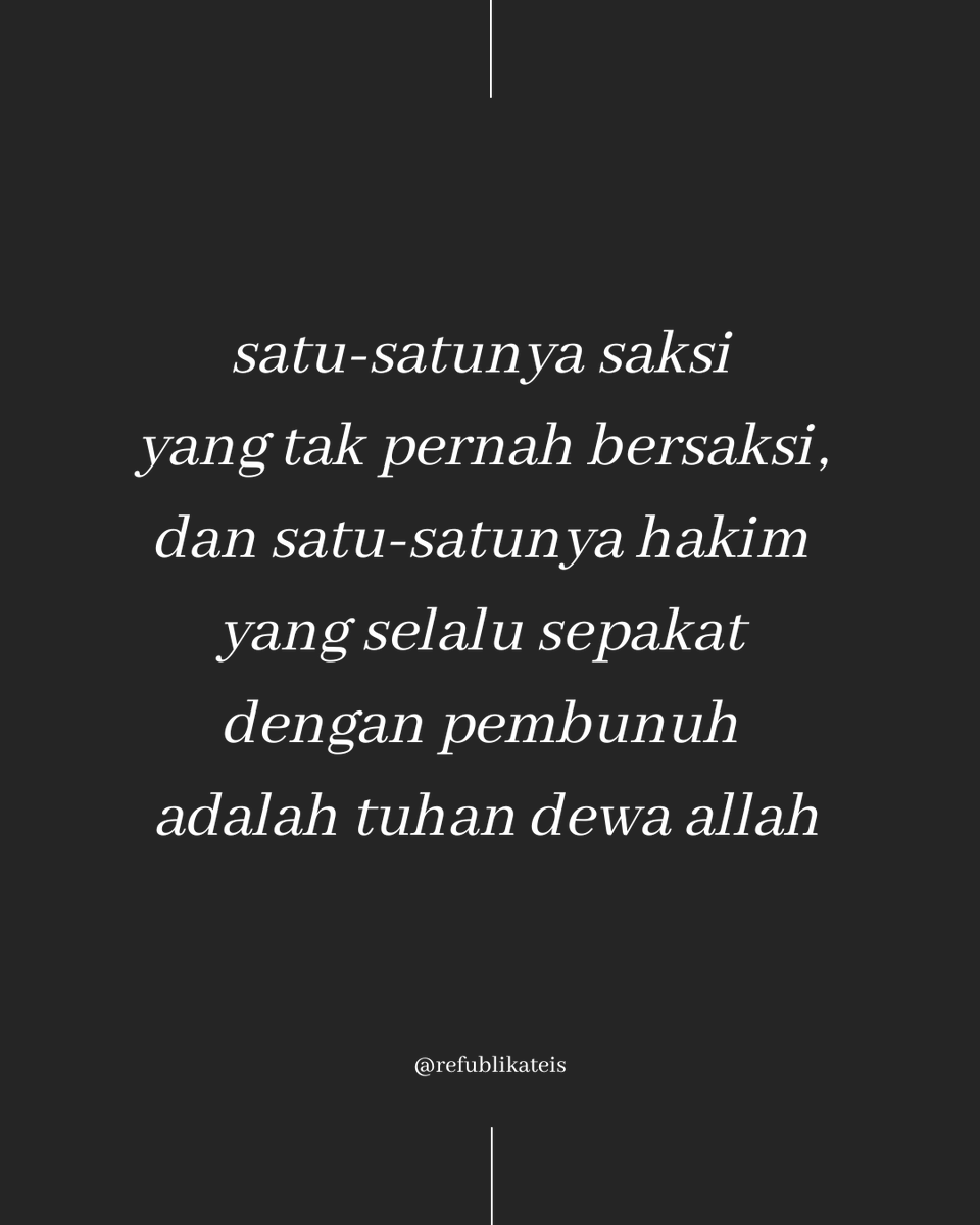 Refublik Atheis Indonesia MazU tweet media