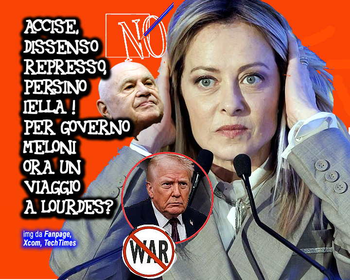 LCronache's tweet photo. Accise, dissenso represso, persino iella. Urge un viaggio a Lourdes https://t.co/EWpMh1gey3
https://t.co/iVKXueiejv https://t.co/DrNerto58a