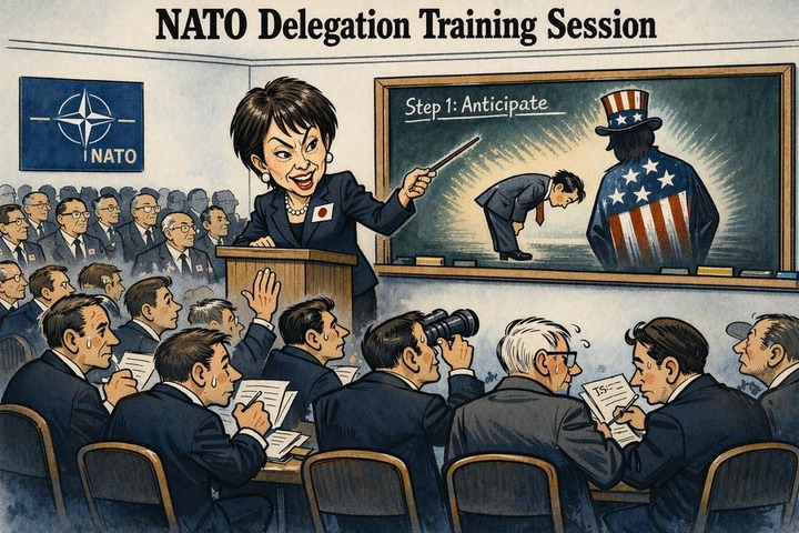 XHNews's tweet image. #Opinion As some 30 #NATO ambassadors prepare to visit #Japan to study the art of keeping #Washington at ease, the trip itself betrays a deeper unease within the alliance.

Japan's years of kneeling for #American approval differs from #Europe's bid to stand on its own. Such a