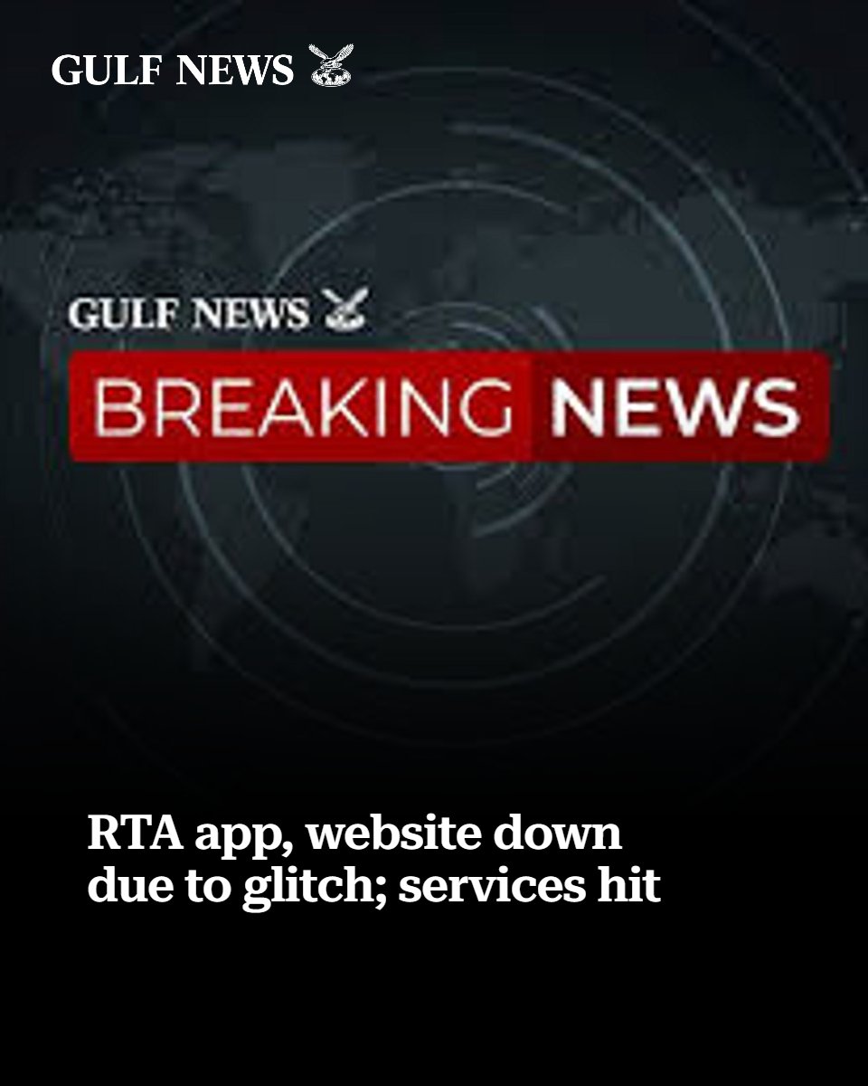 gulf_news's tweet image. RTA says temporary technical issues affecting services across different channels mrf.lu/b_PS