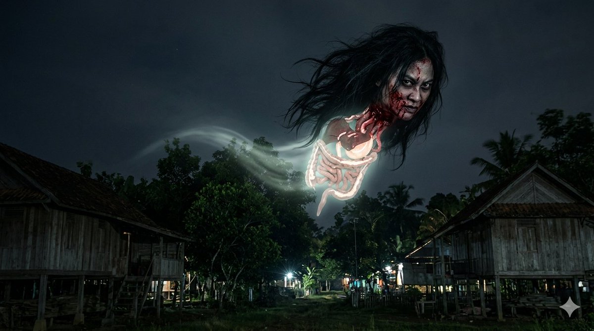 notcacaman16's tweet image. Indonesian Kuyang folklore ghost #urban #indonesiaghost #pocong #kuyang #tuyul #scaryghosts