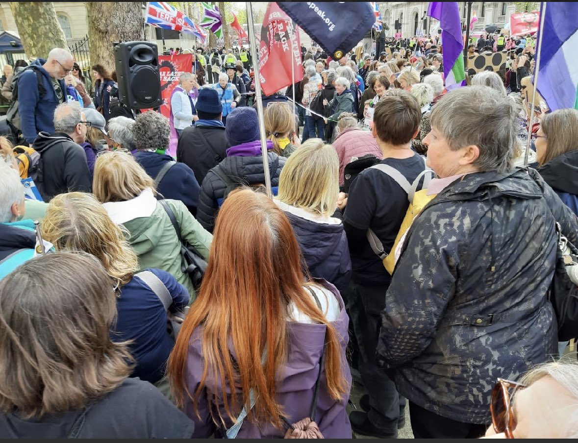 Well done <a href="/TracyEdwardsMBE/">Tracy Edwards</a> <a href="/wsusportsunion/">Women's Sports Union</a> &amp; all the amazing women &amp; organisations yesterday &amp; every day, fighting to get back the rights &amp; safeguards of women &amp; girls, we’ve had stolen from us, even though Uk law says we are supposed to be protected. <a href="/Keir_Starmer/">Keir Starmer</a> apply the law