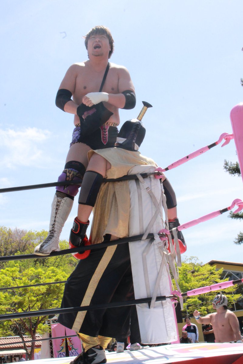 39su's tweet photo. TORUさん
#大阪プロレス
#ハーベストの丘 https://t.co/lhSKlYmPrt