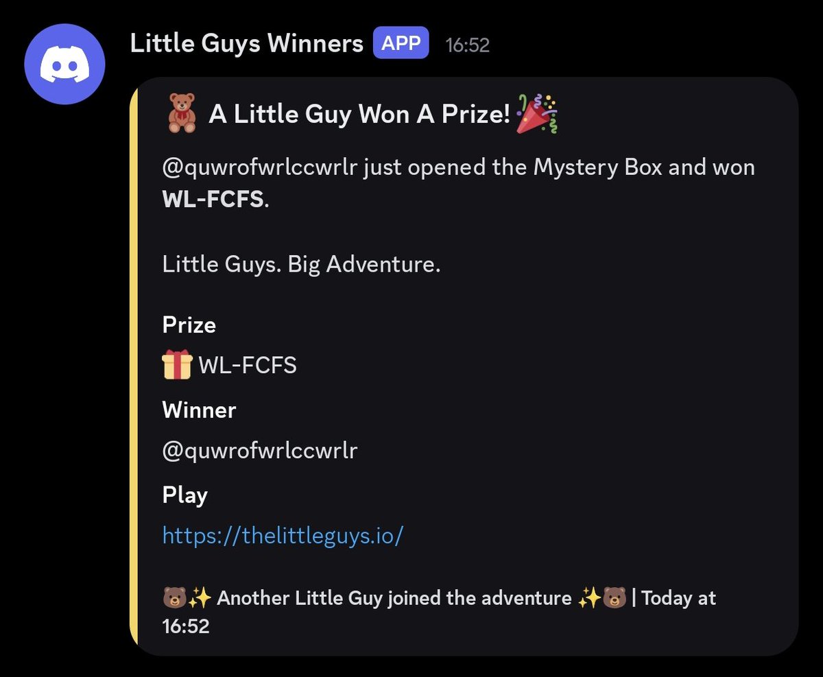 quwrofwrlccwrlr's tweet photo. What if an OG got FCFS? ✨👀🧸🍓

BERRY gave me luck for being active tweeting about @LittleGuysWorld 🍓🧸👀✨

Congratulations self! 

And to those all GLittle whose waiting... Your luck will come very soon. Just be patient and of course Be the Cutest Version of yourself. https://t.co/sodfoT9CUd