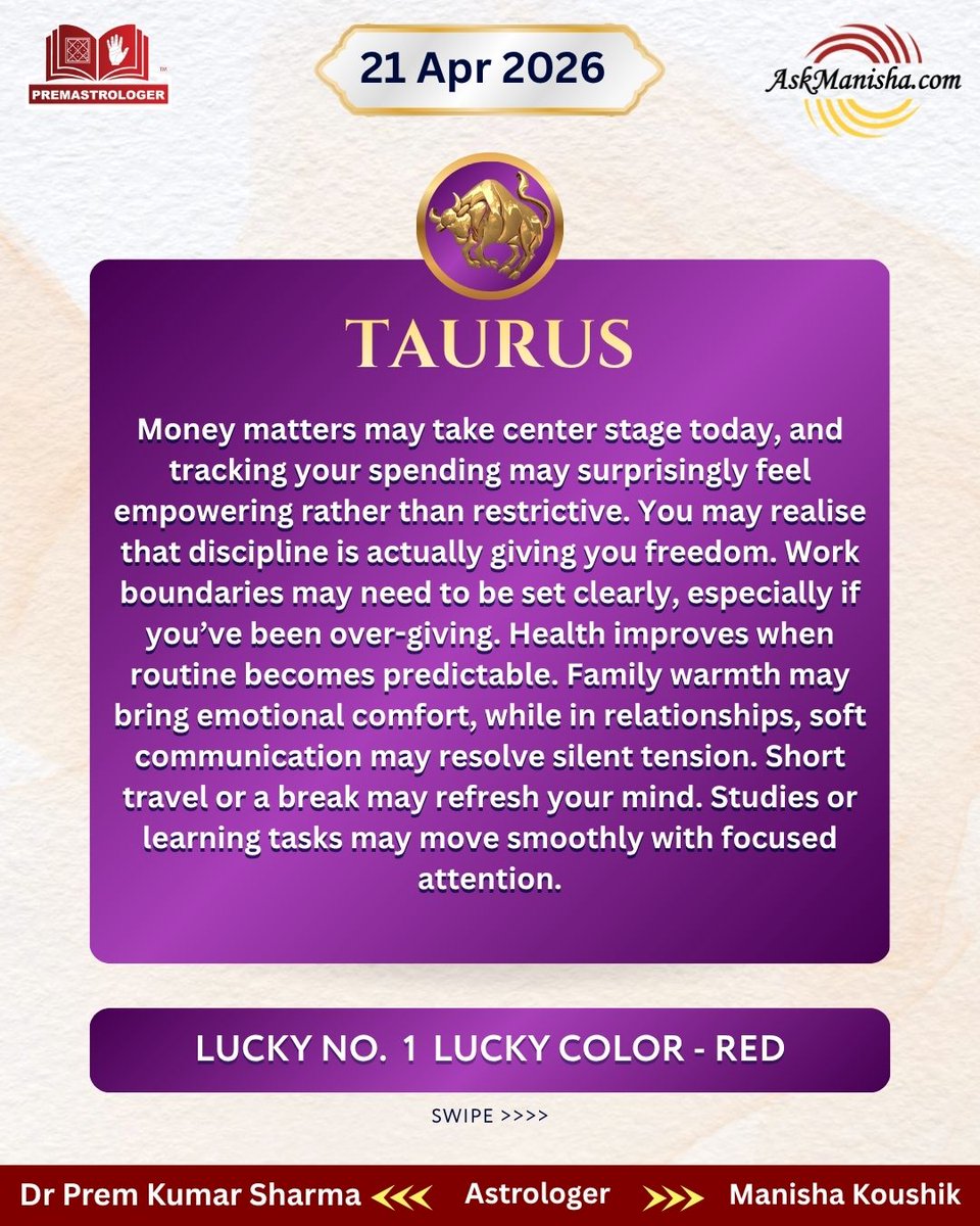 KoushikManisha's tweet image. Where should you invest your energies today? Read the Daily Horoscope to find out more!

** Horoscopes are based on the Sun sign.

Reach us at +919212144479 wa.me/919212144479

Read More: askmanisha.com/daily-horoscope

#aries #taurus #gemini #cancer