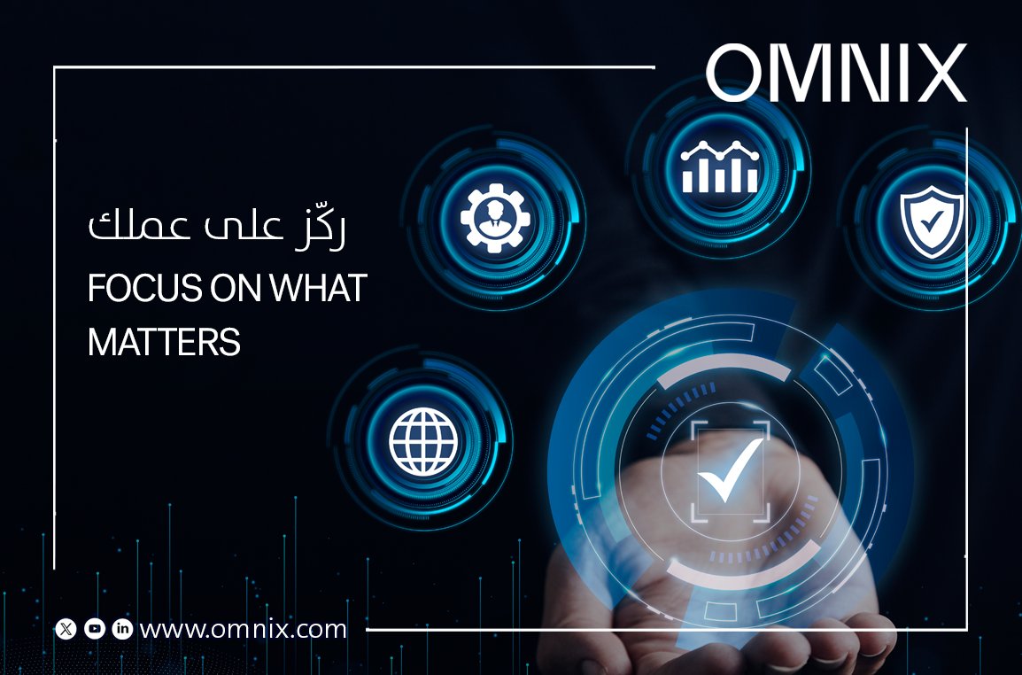 خدماتنا المُدارة تضمن استقرار الأنظمة وتخفيف العبء التقني عن فريقك.

Managed services ensure system stability and reduce IT workload.

#ManagedServices #ITSupport #Omnix