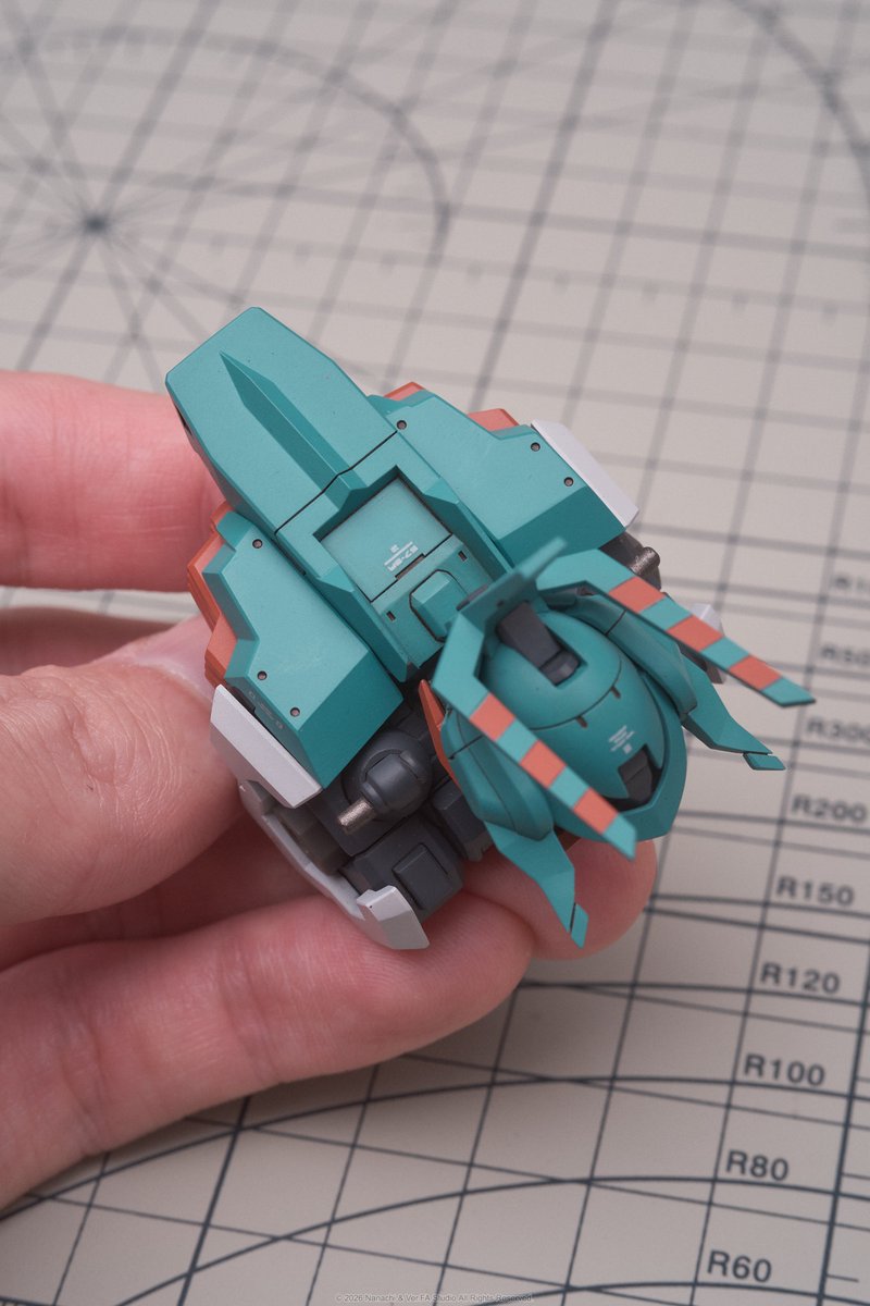 Nanachi__nna's tweet image. 🐍 1/144 ASW-G-04 ガンダム・ガミジン
｜ W.I.P Head &amp;amp; Body （塗装）
｜ 『機動戦士ガンダム 鉄血のオルフェンズ ウルズハント』登場機体

- メカニックデザイン：@ippeigyoubu
- 原型：@verfa_studio
- 製作：me 
- 撮影：me

#g_tekketsu 
#gamigin 
#gundam