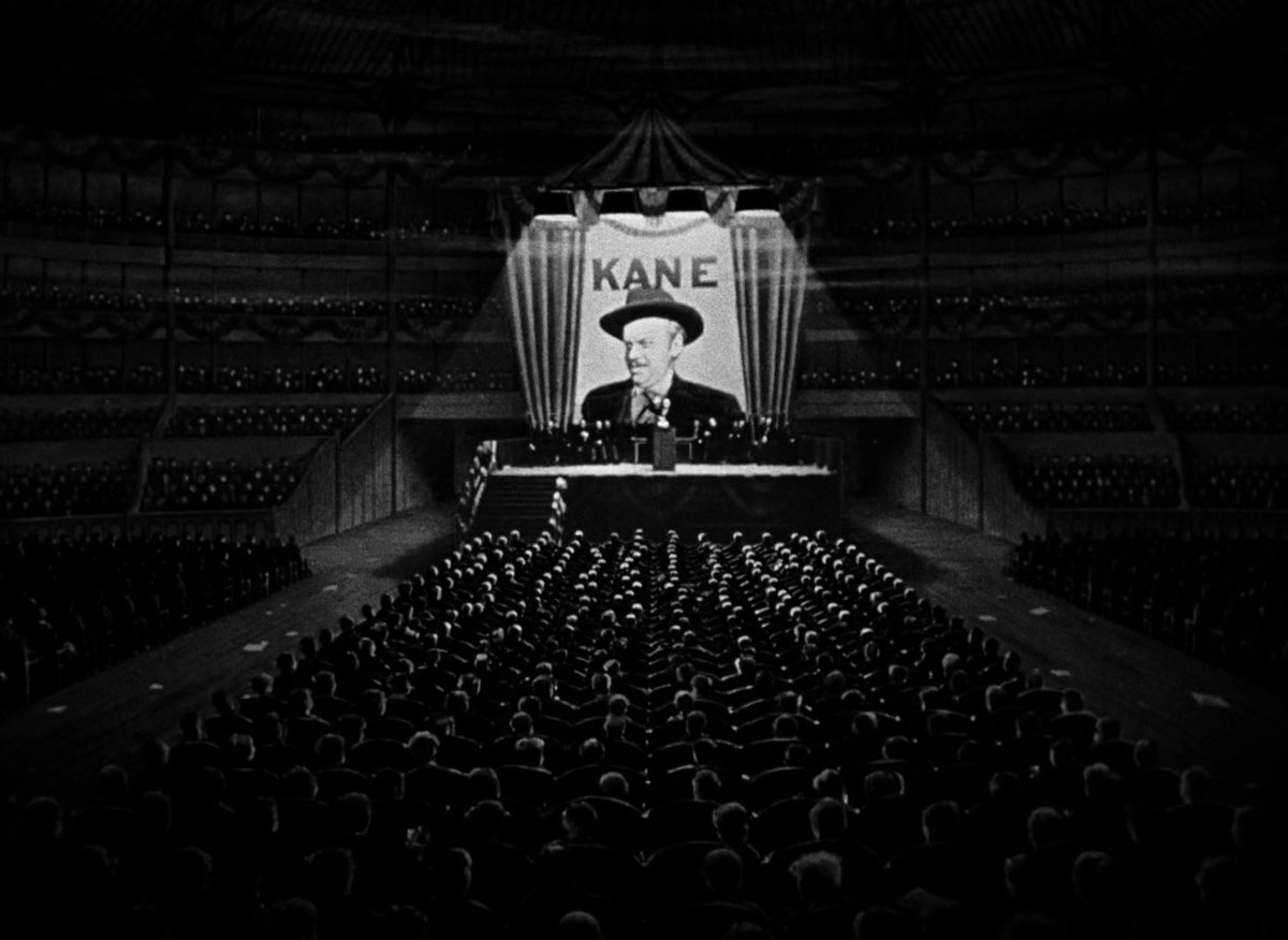SYtbek's tweet image. Citizen Kane [1941]
Directed by: Orson Welles
Cinematographer: Gregg Toland
#CitizenKane #OrsonWelles #DorothyComingore #JosephCotten #film #cinematography #criterion #FullHD