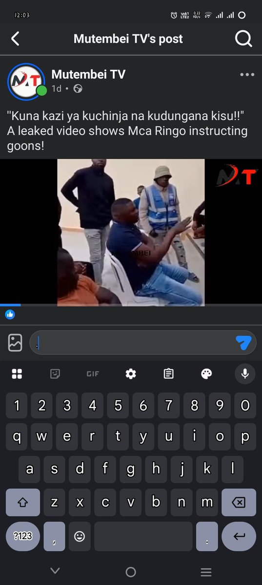 CollinsMulaa's tweet photo. @NyakundiReport This clip pale @MutembeiTV is so disturbing . Are we safe https://t.co/c6AZOQKREH